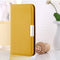 For iPhone 12 / 12 Pro Litchi Texture Horizontal Flip Leather Case with Holder & Card Slots(Yellow)