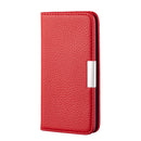 For iPhone 12 / 12 Pro Litchi Texture Horizontal Flip Leather Case with Holder & Card Slots(Red)