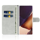 For Samsung Galaxy Note 20 Ultra Glitter Powder Horizontal Flip Leather Case with Card Slots & Holder & Lanyard(Gold)