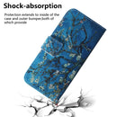 For iPhone 12 / 12 Pro Coloured Drawing Horizontal Flip Leather Case, with Holder & Card Slots & Wallet(Apricot Flower)