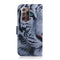 For Samsung Galaxy Note 20 Ultra Coloured Drawing Horizontal Flip Leather Case, with Holder & Card Slots & Wallet(Tiger)