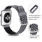 For Apple Watch Series 7 41mm / 6 & SE & 5 & 4 40mm / 3 & 2 & 1 38mm Two-tone Honeycomb Breathable Silicone Watch Band(Grey Black)
