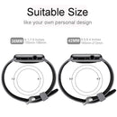 For Apple Watch Series 7 41mm / 6 & SE & 5 & 4 40mm / 3 & 2 & 1 38mm Two-tone Honeycomb Breathable Silicone Watch Band(Grey Black)