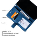 For iPhone 12 / 12 Pro Skin Feel Splicing Horizontal Flip Leather Case with Holder & Card Slots & Wallet & Photo Frame(Blue)
