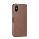 For Xiaomi Redmi 9A LC.IMEEKE Calf Texture Horizontal Flip Leather Case with Holder & Card Slots & Wallet(Brown)