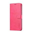 For Xiaomi Redmi 9A LC.IMEEKE Calf Texture Horizontal Flip Leather Case with Holder & Card Slots & Wallet(Red)
