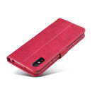 For Xiaomi Redmi 9A LC.IMEEKE Calf Texture Horizontal Flip Leather Case with Holder & Card Slots & Wallet(Red)