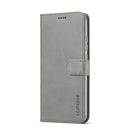 For Xiaomi Redmi 9A LC.IMEEKE Calf Texture Horizontal Flip Leather Case with Holder & Card Slots & Wallet(Grey)