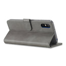For Xiaomi Redmi 9A LC.IMEEKE Calf Texture Horizontal Flip Leather Case with Holder & Card Slots & Wallet(Grey)