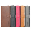 For Xiaomi Redmi 9A LC.IMEEKE Calf Texture Horizontal Flip Leather Case with Holder & Card Slots & Wallet(Grey)