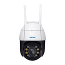 ESCAM QF518 5MP Smart WiFi IP Camera, Support AI Humanoid Detection / Auto Tracking / Dual Light Night Vision / Cloud Storage / Two Way Audio / TF Card, Plug:US Plug(White)