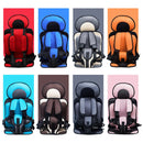 Car Portable Children Safety Seat, Size:54 x 36 x 25cm (For 3-12 Years Old)(Red + Black)