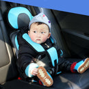Car Portable Children Safety Seat, Size:54 x 36 x 25cm (For 3-12 Years Old)(Light Blue + Grey)