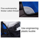 Car Portable Children Safety Seat, Size:54 x 36 x 25cm (For 3-12 Years Old)(Light Blue + Grey)
