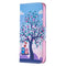 For iPhone 12 Pro Max Colored Drawing Pattern Horizontal Flip Leather Case with Holder & Card Slots & Wallet(Two Owls)