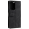 For Samsung Galaxy Note20 Ultra Skin Feel Splicing Horizontal Flip Leather Case with Holder & Card Slots & Wallet & Photo Frame(Black)