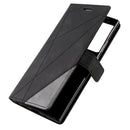 For Samsung Galaxy Note20 Ultra Skin Feel Splicing Horizontal Flip Leather Case with Holder & Card Slots & Wallet & Photo Frame(Black)