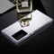 For Samsung Galaxy Note20 Ultra TPU + Acrylic Luxury Plating Mirror Phone Case Cover(Silver)
