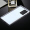 For Samsung Galaxy Note20 Ultra TPU + Acrylic Luxury Plating Mirror Phone Case Cover(Silver)