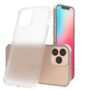 For iPhone 12 / 12 Pro Sound Coversion Shockproof Frosted Acrylic Protective Case(Transparent)