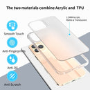 For iPhone 12 / 12 Pro Sound Coversion Shockproof Frosted Acrylic Protective Case(Transparent)
