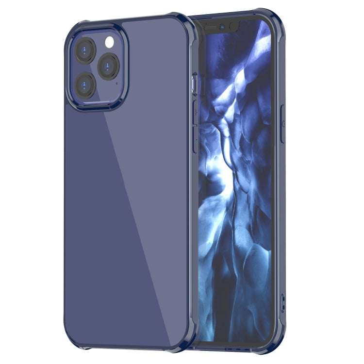For iPhone 12 mini Sound Coversion Shockproof Acrylic Protective Case(Blue)