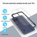 For iPhone 12 mini Sound Coversion Shockproof Acrylic Protective Case(Blue)