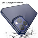 For iPhone 12 mini Sound Coversion Shockproof Acrylic Protective Case(Blue)