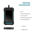 P40 8mm 1080P IP68 Waterproof 4.3 inch Highlight Screen Dual Camera Digital Endoscope, Length:10m Hard Cable