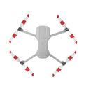 2 Pairs Sunnylife 7238F-2C For DJI Mavic Air 2 Double-sided Two-color Low Noise Quick-release Propellers(Red White)
