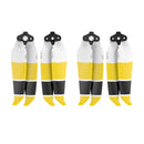 2 Pairs Sunnylife 7238F-3C For DJI Mavic Air 2 Double-sided Three-color Low Noise Quick-release Propellers(Black Yellow White)