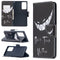 For Samsung Galaxy Note 20 Ultra Colored Drawing Pattern Horizontal Flip Leather Case with Holder & Card Slots & Wallet(Smirk)