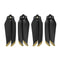 2 Pairs Sunnylife 7238F-2 For DJI Mavic Air 2 / Air 2S Low Noise Quick-release Propellers(Gold)