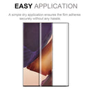 For Samsung Galaxy Note20 Ultra 3D Curved Silk-screen PET Full Coverage Protective Film(Black)