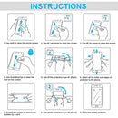 For Samsung Galaxy Note20 Ultra 3D Curved Silk-screen PET Full Coverage Protective Film(Black)