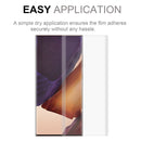For Samsung Galaxy Note20 Ultra 2pcs 3D Curved Silk-screen PET Full Coverage Protective Film(Transparent)