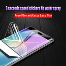For iPhone 12 / 12 Pro Full Screen Protector Explosion-proof Hydrogel Back Film