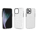 For iPhone 12 Pro Max Shockproof Diamond Texture TPU Protective Case(White)