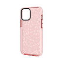 For iPhone 12 Pro Max Shockproof Diamond Texture TPU Protective Case(Pink)