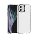 For iPhone 12 / 12 Pro Shockproof High Transparency TPU Protective Case(White)