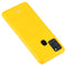 For Samsung Galaxy A21s GOOSPERY JELLY Full Coverage Soft Case(Yellow)