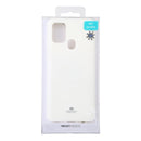For Samsung Galaxy A21s GOOSPERY JELLY Full Coverage Soft Case(White)