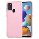 For Samsung Galaxy A21s GOOSPERY JELLY Full Coverage Soft Case(Pink)
