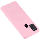 For Samsung Galaxy A21s GOOSPERY JELLY Full Coverage Soft Case(Pink)