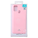 For Samsung Galaxy A21s GOOSPERY JELLY Full Coverage Soft Case(Pink)