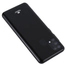 For Samsung Galaxy A21s GOOSPERY JELLY Full Coverage Soft Case(Black)