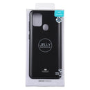 For Samsung Galaxy A21s GOOSPERY JELLY Full Coverage Soft Case(Black)