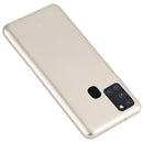 For Samsung Galaxy A21s GOOSPERY JELLY Full Coverage Soft Case(Gold)