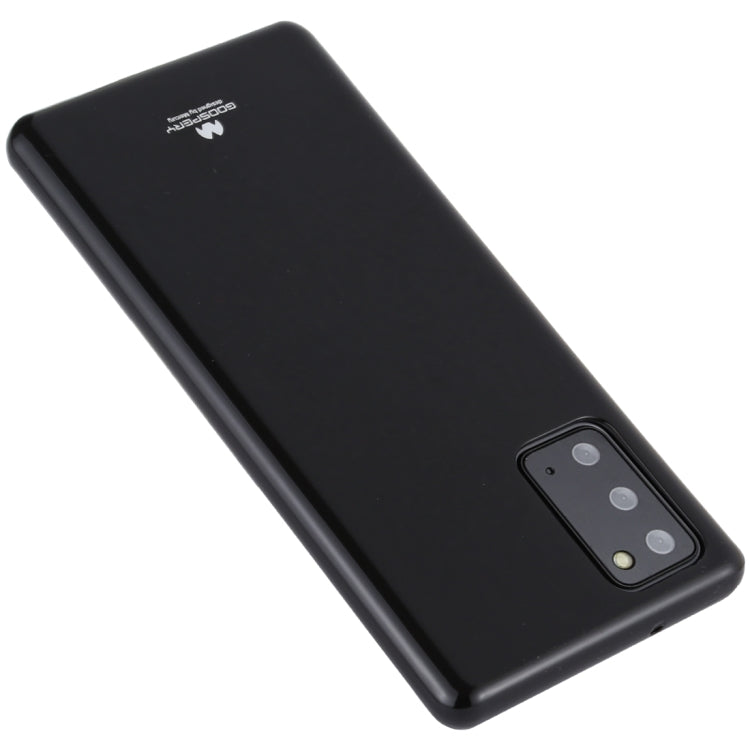 For Samsung Galaxy Note20 GOOSPERY JELLY Full Coverage Soft Case(Black)