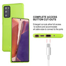 For Samsung Galaxy Note20 GOOSPERY JELLY Full Coverage Soft Case(Mint Green)